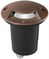 Įleidžiamas į grindinį šviestuvas HUMMER, bronzos sp., 1xGU10, IP67