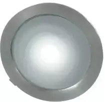 3,6W LED įleidžiamas lauko šviestuvas laiptų apšvietimui RIDER, nikelio sp., RGB, IP67, 6vnt.