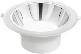 25W LED įleidžiamas šviestuvas MACK, baltos/chromo sp., 4000K