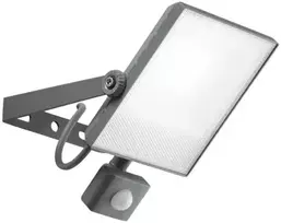 30W LED prožektorius su judesio davikliu AXEL, sidabro sp., CCT, IP65