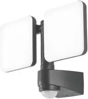 2x10W LED prožektorius su judesio davikliu SAT, antracito sp., 4000K, IP54