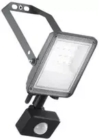 10W LED prožektorius su judesio davikliu ESUS, sidabro sp., CCT, IP54