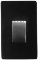 3W LED sieninis šviestuvas laiptų apšvietimui STRATOS, juodas, CCT