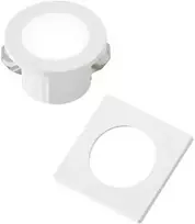 3W LED įleidžiamas šviestuvas DAMA, baltas, 4000K