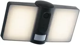 Sieninis šviestuvas 20W LED sieninis lauko šviestuvas su kamera ir garsiakalbiu VYSOR, antracito sp., dimeriuojamas, IP54