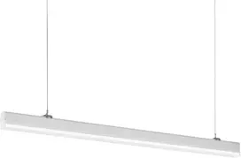 72W LED linijinis šviestuvas su 3h avariniu moduliu į trifazę bėginę sistemą BUSBAR, baltas, 4000K, IP54