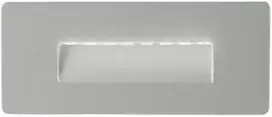 5W LED sieninis šviestuvas laiptų apšvietimui STRATOS, sidabro sp., CCT, IP65