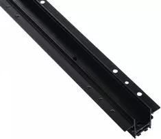 Magnetinės sistemos DAVINCI įmontuojamas bėgelis, juodas, 2m