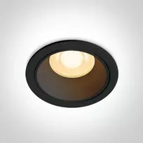 Įleidžiamas šviestuvas, GU10, juodas, 10103G1/B
