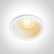 Įleidžiamas šviestuvas, GU10, baltas, 10103G1/W