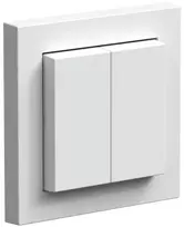 LEDVANCE Kinetic Zigbee Direct Easy jungiklis, 4 mygtukų, matinis baltas