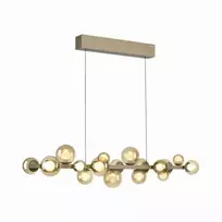 45W LED pakabinamas šviestuvas E-POPUP, bronzos sp., 2200-5000K, dimeriuojamas, reguliuojamo aukščio