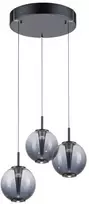 25W LED pakabinamas šviestuvas E-INFINITY, pilkos sp., 2200-5000K, dimeriuojamas, reguliuojamo aukščio