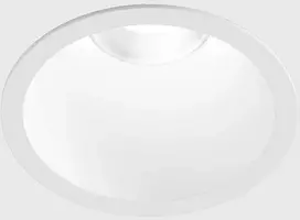 6,3W LED įleidžiamas šviestuvas INVISIBLE MINI R TRIM, baltos sp., 3000K, 55°, IP44