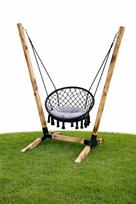 Sūpynių stovas 4in1 sodui, 220 kg, STORK, vaikams, hamakas kokon