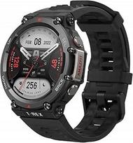Išmanusis laikrodis Amazfit T-Rex 2 juodas, GPS, 10 ATM, širdies ritmo ir SpO2 matuoklis