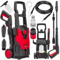 Aukšto slėgio plovimo įrenginys RED TECHNIC, 1600 W, aliuminio siurblys, 120 bar, 5 m