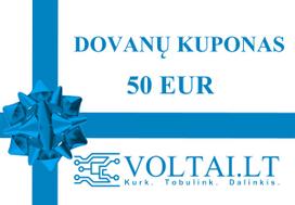 Dovanų kuponas 50 EUR