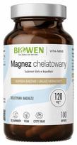 Maisto papildas Biowen chelatuotas magnio diglicinatas, 100 kapsulių, nuovargiui ir miegui