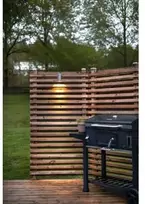 Solar Plus Fasadinė armatūra Milo G2 M II GU10 Galv, IP44, IK06. Maks. 2x10W LED.