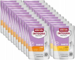 Šlapias pašaras katėms Animonda Integra Diabetes 24x85g, įvairių skonių