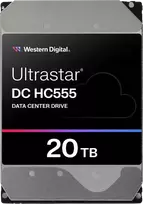 Western Digital HDD serverio kietasis diskas WD/HGST ULTRASTAR DC HC555 (3,5'', 20TB, 512MB, 7200RPM, SATA 6Gb/s, 512E SE NP3) SKU: 0B48724