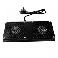 RACK spintos ventiliatorių skydelis Spacetronik SPR_RA03