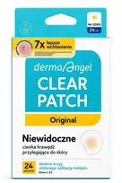 Silesian Pharma DERMA ANGEL Originalūs hidrokolloidiniai pleistrai nuo paviršinio spuogų bėrimo dienai 1 pak. - 24 vnt. (634556)