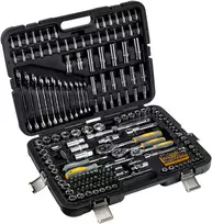 Powermat REPČIŲ VERŽLIARAKČIŲ RINKINYS 216 vnt. 1/2" | 1/4" | 3/8" PM-ZKNB-216SU-PRO