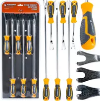 Powermat APMUŠALŲ NUĖMIMO ĮRANKIŲ RINKINYS LENTELIŲ IR SEGTUKŲ IŠĖMIMUI 6 vnt. PM-ZSTS-6ZN