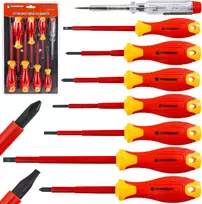 Powermat IZOLIUOTŲ ATSISUKTUVŲ RINKINYS ELEKTRIKUI 1000V 8 vnt. PM-ZW-8ZI2