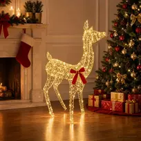 3D Kalėdų elnias LOVIISA 110 LED Šilta balta 70 x 26 x 100 cm