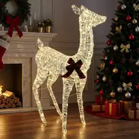 3D Kalėdų elnias LOVIISA 200 LED Šilta balta 96 x 40 x 140 cm