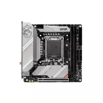 Pagrindinė plokštė Išparduodama. MSI MPG B760I EDGE WIFI MSI MPG B760I EDGE WIFI Processor family Intel Processor socket LGA1700 DDR5 DIMM Atminties lizdai 2