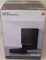 Išparduodama. Xiaomi Robot Vacuum X20 Max EU Wet&Dry 5200 mAh 8000 Pa Juodas REFURBISHED USED DIRTY SCRATCHED