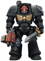 Figūrėlė Jada Toys Figūrėlė Warhammer 40k Juodas Templars Terminator 1 su Power Sword ir Storm Bolter 1/18 14 cm