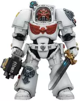 Figūrėlė Jada Toys Figūrėlė Warhammer 40k Baltas Scars Terminator 1 su Power Sword ir Storm Bolter 1/18 14 cm
