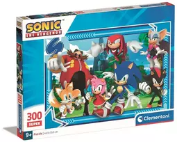 Clementoni dėlionė „Sonic the Hedgehog Crew“, 300 detalių