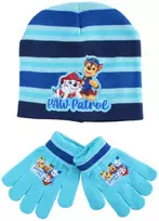 Kepurė „Paw Patrol Team“ žieminė vaikiška kepuraitė ir pirštinės