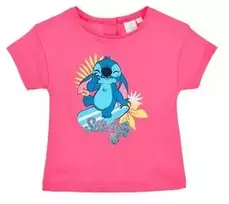 Disney Lilo ir Stitch Surf kūdikiams skirti marškinėliai, viršutiniai 6 mėnesiai