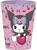 Hello Kitty Kuromi plastikinis puodelis 260 ml