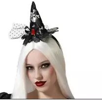 Bigbuy Carnival Galvos juosta Skrybėlė Ragana Halloween