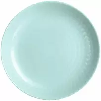 Plokščia lėkštė Luminarc Pampille Turkis stiklas (Ø 25 cm)