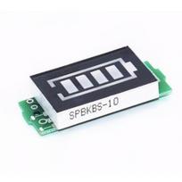 Ličio baterijų įkrovimo lygio matuoklis 2S 6.6V - 8.4V - mėlynas