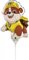 Paw Patrol Rubble mini folijos balionas 35 cm (WP)