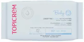 Drėgnos servetėlės Topicrem BABY (60 vnt.)