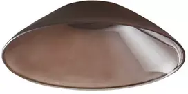 Pakabinamo šviestuvo priedas - gaubtas, rudas, 18cm, 26130