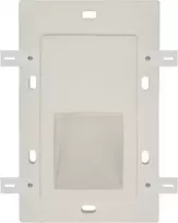 5W LED įmontuojamas fasado šviestuvas laiptų apšvietimui, baltas, 3000K, IP65, E542