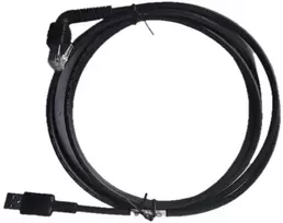 Zebra CBL-U20755-01, Prailginimo kabelis, Juodas, USB A, RJ-50, Tiesus, Kampus