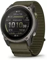 Garmin Enduro 4 Bare Ti w/Olive ComfortFit Fabric Band
